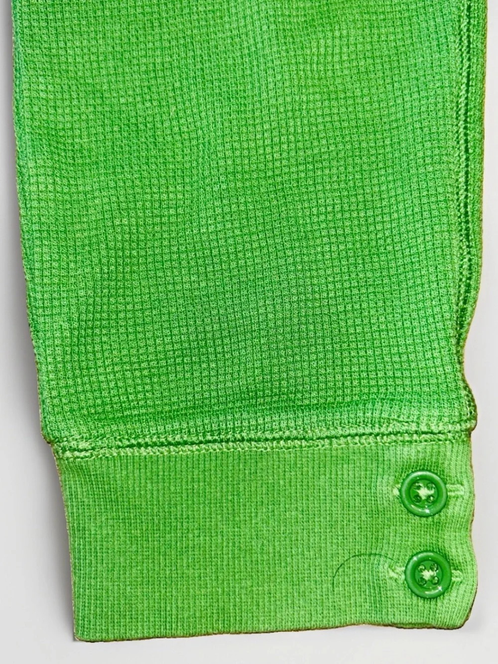 EUC GYMBOREE GIRLS MERRY & BRIGHT GREEN THERMAL BUTTON CROP LEGGINGS SIZE 9